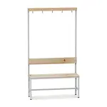 Šatní lavice s příslušenstvím 2000 x 315 x 1800 mm