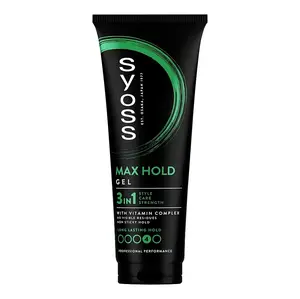 SYOSS Max Hold Power Gel na vlasy 250 ml