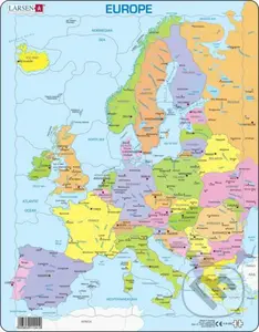 Europe (A8-GB) - puzzle z kategorie Naučné puzzle