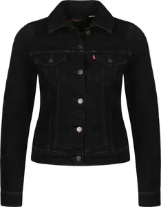 LEVI'S ® Prechodná bunda 'Original Trucker Jacket'  čierny denim