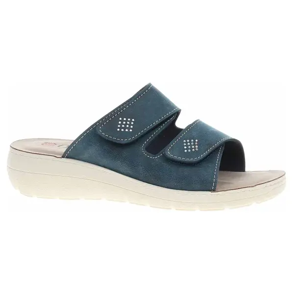 Dámské pantofle Orto Med 2622-N17 modrá 39