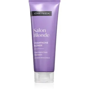 John Frieda Salon Blonde Tone Perfecting Treatment tónovací krém pro zvýraznění barvy vlasů odstín Sparkling Wine 120 ml