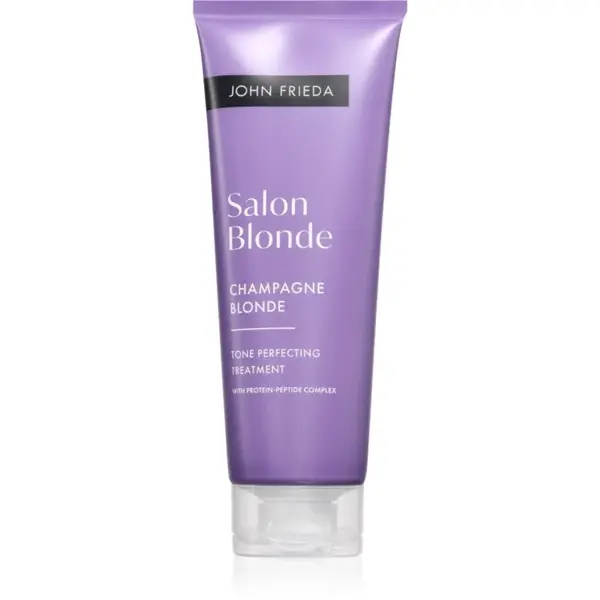 John Frieda Salon Blonde Tone Perfecting Treatment tónovací krém pro zvýraznění barvy vlasů odstín Sparkling Wine 120 ml