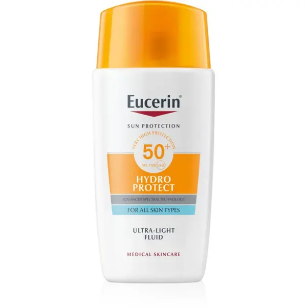 Eucerin Hydro Protect Ultra Light Fluid SPF 50+ opalovací fluid na obličej SPF 50+ 50 ml
