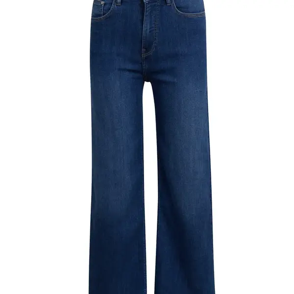 Orsay Tmavě modré dámské široké džíny - Dámské