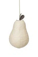 Stínidlo ferm LIVING Pear Lampshade béžová barva