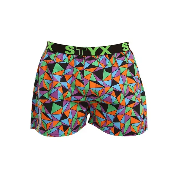 Styx Pánské trenky art sportovní guma trojúhelníky (B1056) S