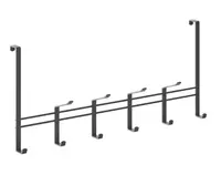 Závesná lišta na dvere Lava TouchTherm 45 cm, čierna%