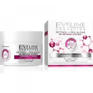 EVELINE Retinol & Mořské řasy denní a noční krém 50 ml