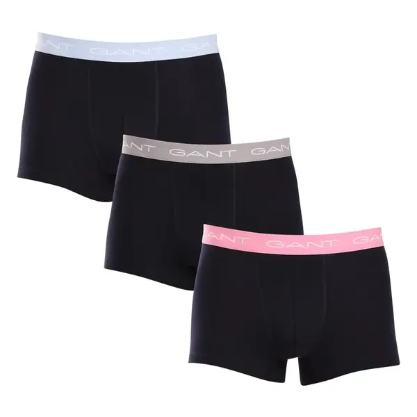 Gant 3PACK pánské boxerky černé (902423003-649) L