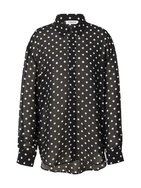 EDITED Blúzka 'Ella'  čierna / biela