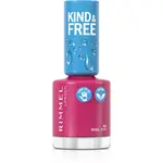Rimmel Kind & Free lak na nechty odtieň 165 Rebel Rose 8 ml