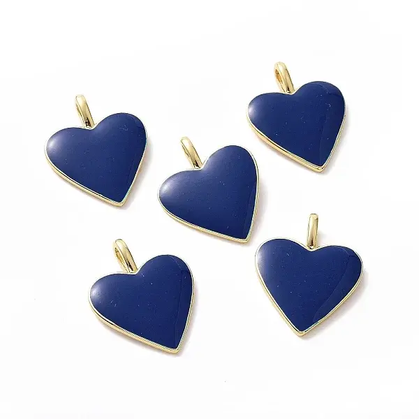 Brass Enamel Pendants