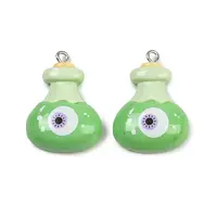 Halloween Opaque Resin Pendants