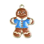 Christmas Alloy Enamel Pendants