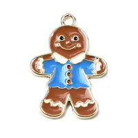 Christmas Alloy Enamel Pendants