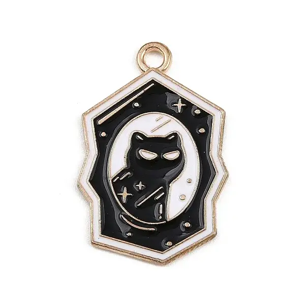 Halloween Alloy Enamel Pendants