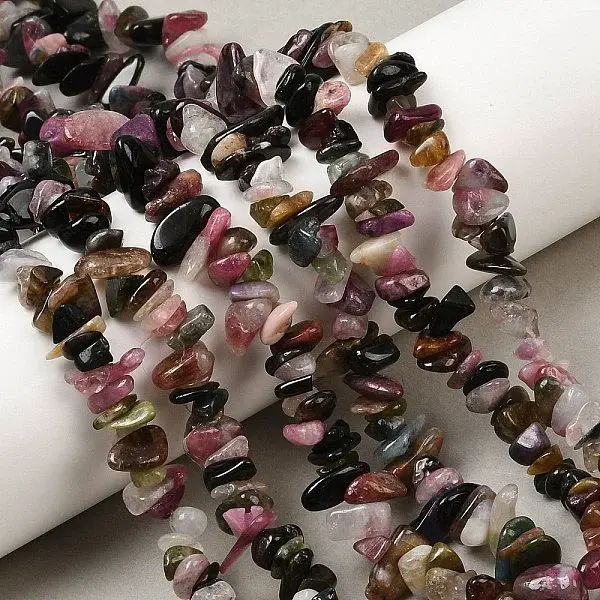 Natural Multicolor Tourmaline Beads Strands
