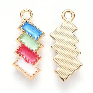 Alloy Enamel Pendants