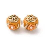 Handmade Resin Indonesia Round Beads