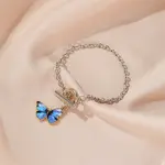 Butterfly Alloy Charm Bracelets