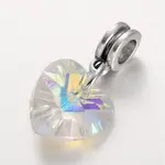 Large Hole Alloy European Dangle Charms