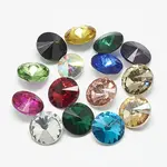 Pointed Back Glass Rhinestone Cabochons