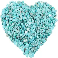 Dyed & Heated Natural Howlite Chip Beads