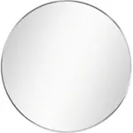 Nástěnné zrcadlo Josie 60 cm, stříbrné kulaté
