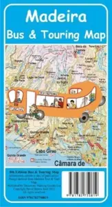Madeira Bus and Touring Map - David Brawn