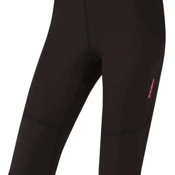 Husky Darby L M, black Dámské sportovní 3/4 kalhoty