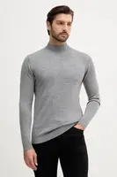 Vlněný svetr Karl Lagerfeld pánský, tmavomodrá barva, 554399.655002