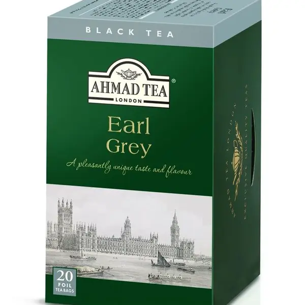 Ahmad Tea Earl Grey porcovaný čaj 20x2 g