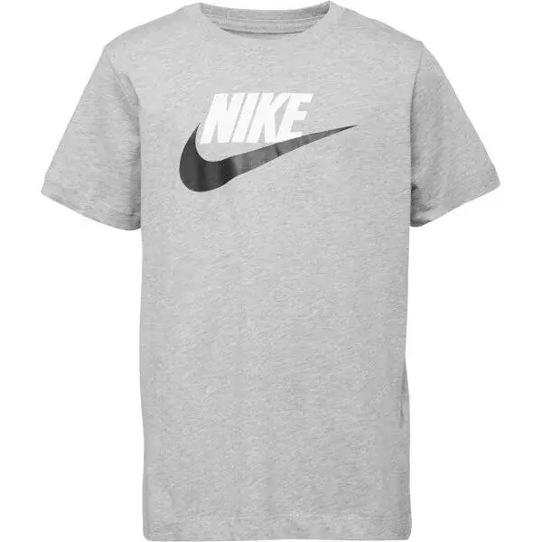 Nike SPORTSWEAR TEE FUTURA Detské tričko, sivá, veľkosť