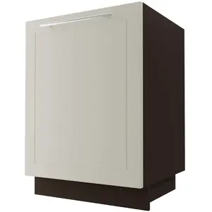 Kuchynská skrinka D1ZE/60 Quantum vanilla mat/lava