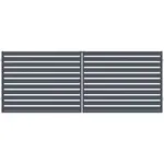 BRÁNA DVOUKŘÍDLÁ SZAFIR 150 X 400 CM