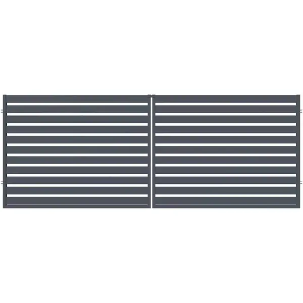 Brána dvoukřídlá safír 150 X 400 CM