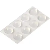 16SF ODBOJNIKI TŁUMIĄCE PRZEZROCZYSTE WYSOKOŚĆ 7,8MM ŚREDNIC