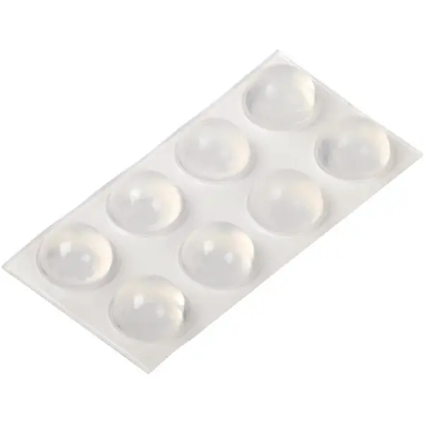 16SF ODBOJNIKI TŁUMIĄCE PRZEZROCZYSTE WYSOKOŚĆ 7,8MM ŚREDNIC