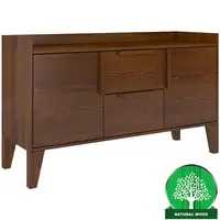 Komoda drevená borovica SKANDICA AGAVA orech