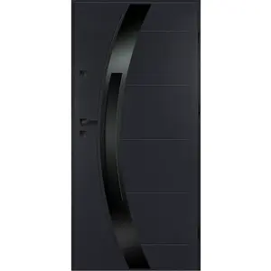 Vchodové dveře Selene 90P antracit