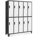 Sada skriniek zdravotno-bezpečnostných Bartek kov biela/antracit