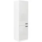 Kuchyňská skříňka MIA bílý lesk/bílá 60dk-210 2f
