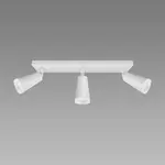 Stropné bodové svietidlo SANA GU10 3L WHITE 04145 LS3