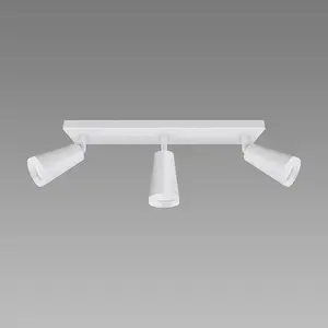 Stropné bodové svietidlo SANA GU10 3L WHITE 04145 LS3