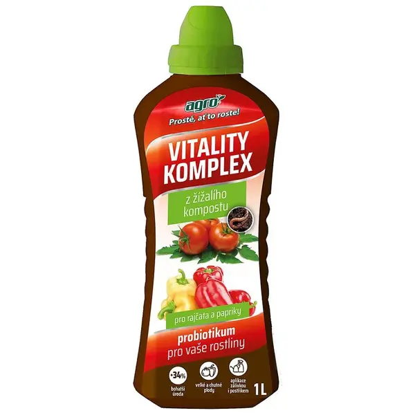 Agro vitality komplex  rajčata a paprika 1 l - probiotika