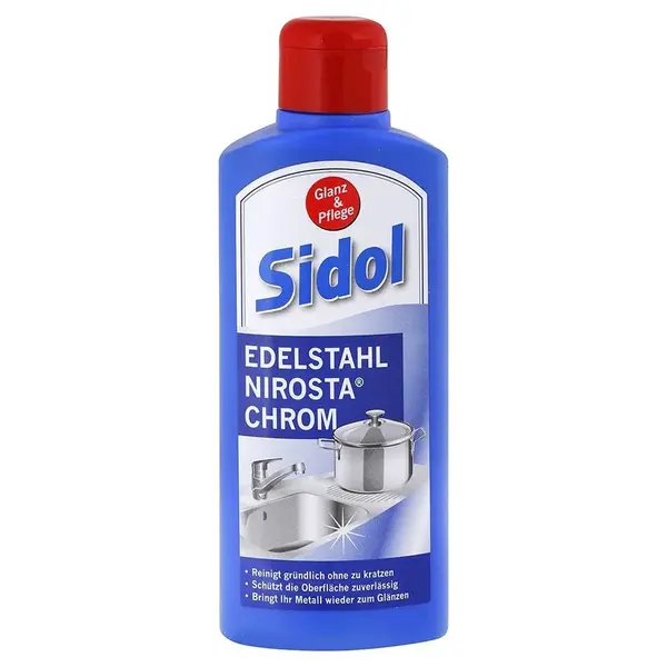 Sidol prostriedok na čistenie ocele a chrómu 250 ml