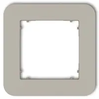 Rámček jednoduchý zaoblený Mini Taupe