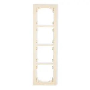 Rámček štvornásobný  beige D DR-4