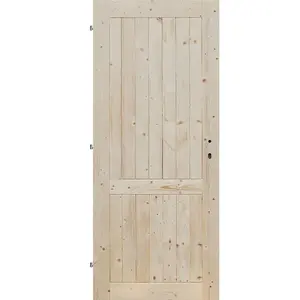 Palubkové dvere PN plné 80Ľ smrek